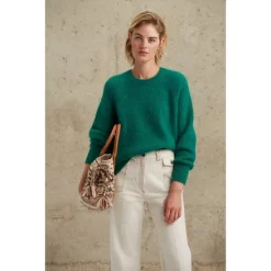 Best Sale 🎁 Gerard Darel Lanae Crewneck Sweater Pink 🔔 -Gerard Darel Elegant Shop unnamed file 10