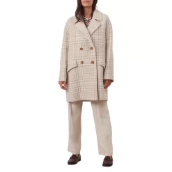 Promo 🔥 Gerard Darel Sarah Double Breasted 🧥 Coat Natural 🛒 -Gerard Darel Elegant Shop unnamed file 125