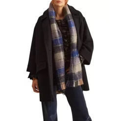 Budget 🛒 Gerard Darel Sarah Double Breasted 🧥 Coat Navy 🔔 -Gerard Darel Elegant Shop unnamed file 14