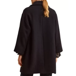 Budget 🛒 Gerard Darel Sarah Double Breasted 🧥 Coat Navy 🔔 -Gerard Darel Elegant Shop unnamed file 15