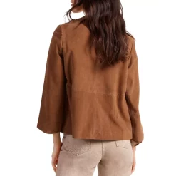 Cheapest 🥰 Gerard Darel Marilou Suede Jacket Caramel 👏 -Gerard Darel Elegant Shop unnamed file 178