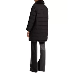 Coupon ⌛ Gerard Darel Sanna Faux-Fur Collar Reversible Quilted 🧥 Coat Straw 🌟 -Gerard Darel Elegant Shop unnamed file 18