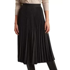 Top 10 π Gerard Darel Balma Pleated Midi π Skirt Black π€©