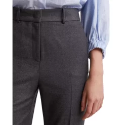 New 🔥 Gerard Darel Wool Blend Elise Straight Leg Pants Gray 🤩 -Gerard Darel Elegant Shop unnamed file 205