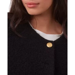 Best Pirce ✔️ Gerard Darel Naly Cardigan Sweater Black ⌛ -Gerard Darel Elegant Shop unnamed file 209