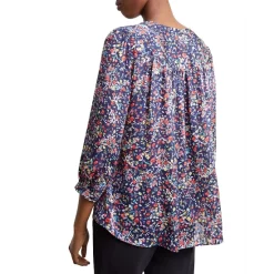 Promo 🥰 Gerard Darel Cyriaque Floral Print Blouse Navy 🛒 -Gerard Darel Elegant Shop unnamed file 213