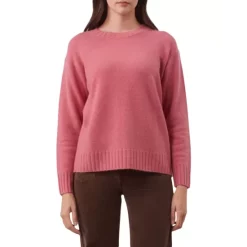 Best Sale 🎉 Gerard Darel Leatitia Crewneck Cashmere Sweater Natural 😀 -Gerard Darel Elegant Shop unnamed file 225