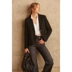 Best reviews of 🌟 Gerard Darel Nelle Notch Collar Blazer Black 🧨 -Gerard Darel Elegant Shop unnamed file 252