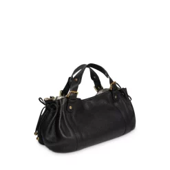 Brand new 🛒 Gerard Darel 24H Leather 👜 Handbag Black/gold 😀