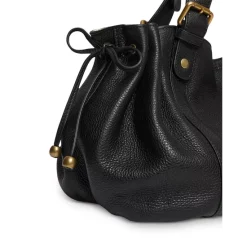 Brand new 🛒 Gerard Darel 24H Leather 👜 Handbag Black/gold 😀 -Gerard Darel Elegant Shop unnamed file 255