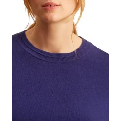 Hot Sale ✨ Gerard Darel Lea Short Sleeve Wool Sweater Blue ⌛ -Gerard Darel Elegant Shop unnamed file 265