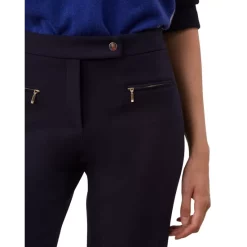 Deals ✔️ Gerard Darel Emael Slim Leg Pants Navy ⌛ -Gerard Darel Elegant Shop unnamed file 283