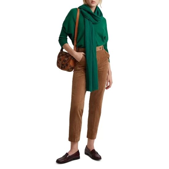 New ❤️ Gerard Darel Cotton Blend Elie Corduroy Pants Camel 🔥 4 New ❤️ Gerard Darel Cotton Blend Elie Corduroy Pants Camel 🔥 - Image 2