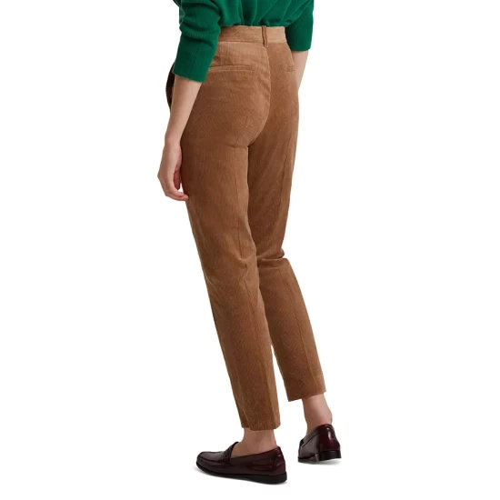 New ❤️ Gerard Darel Cotton Blend Elie Corduroy Pants Camel 🔥 5 New ❤️ Gerard Darel Cotton Blend Elie Corduroy Pants Camel 🔥 - Image 3
