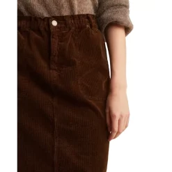 Best Pirce 🔔 Gerard Darel Billie Corduroy Pencil 👗 Skirt Brown 🤩 -Gerard Darel Elegant Shop unnamed file 309