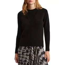 Flash Sale 🧨 Gerard Darel Laura Crewneck Wool Sweater Black 🎉