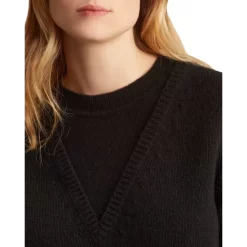 Flash Sale 🧨 Gerard Darel Laura Crewneck Wool Sweater Black 🎉 -Gerard Darel Elegant Shop unnamed file 317