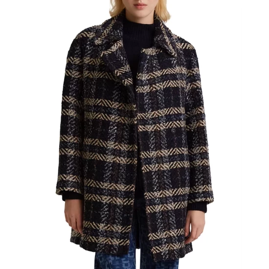 Outlet ๐ฅ Gerard Darel Soline Tweed Notch Collar ๐งฅ Coat Indigo ๐ฏ 3 Outlet ๐ฅ Gerard Darel Soline Tweed Notch Collar ๐งฅ Coat Indigo ๐ฏ