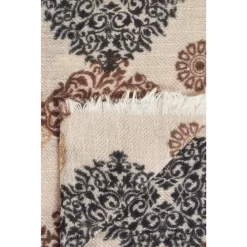 Outlet ❤️ Gerard Darel Gaell Wool & Cashmere Scarf Beige/black 🔔