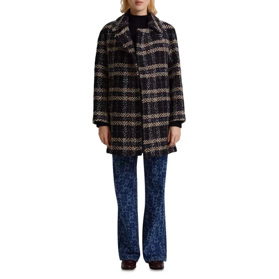 Outlet ๐ฅ Gerard Darel Soline Tweed Notch Collar ๐งฅ Coat Indigo ๐ฏ 6 Outlet ๐ฅ Gerard Darel Soline Tweed Notch Collar ๐งฅ Coat Indigo ๐ฏ - Image 4