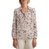 Cheap 😀 Gerard Darel Cara Silk Floral Print 👚 Shirt Ecru 🛒 -Gerard Darel Elegant Shop unnamed file 383