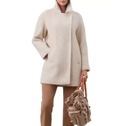 Best Sale 🎁 Gerard Darel Soline Double Breasted 🧥 Coat Beige 👍 -Gerard Darel Elegant Shop unnamed file 4