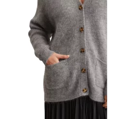 Deals ✨ Gerard Darel Lessy Drop Shoulder Cardigan Gray 🎉 -Gerard Darel Elegant Shop unnamed file 400