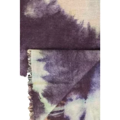 New 🧨 Gerard Darel Gianni Tie Dye Scarf Yellow/blue 🔔