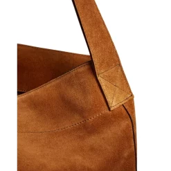 Discount ❤️ Gerard Darel Lady Suede Tote Wheat 🧨 -Gerard Darel Elegant Shop unnamed file 42