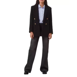 Deals 🤩 Gerard Darel Nao Double Breasted Jacket Black ⭐