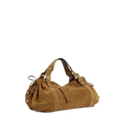 Budget ✨ Gerard Darel 24H Suede Leather 👜 Handbag Amber 😍