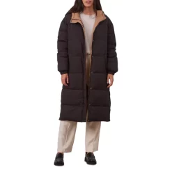 Promo 💯 Gerard Darel Shirley Hooded Puffer 🧥 Coat Straw 🌟