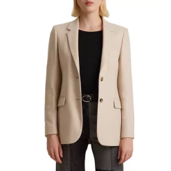Cheapest 😉 Gerard Darel Wool Blend Ness Tailored Blazer Natural 😉