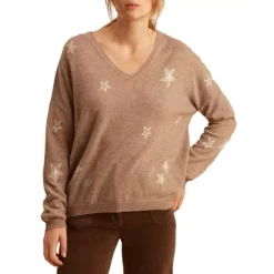 Wholesale π Gerard Darel Laula Star Cashmere Sweater Beige β
