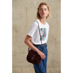 Deals 😉 Gerard Darel Anaelle Graphic Tee Ecru ⭐ -Gerard Darel Elegant Shop unnamed file 525