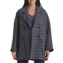 Gerard Darel Elegant Shop 22 Outlet ❤️ Gerard Darel Solange Double Breasted 🧥 Coat Blue ❤️
