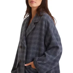 Outlet ❤️ Gerard Darel Solange Double Breasted 🧥 Coat Blue ❤️ -Gerard Darel Elegant Shop unnamed file 533