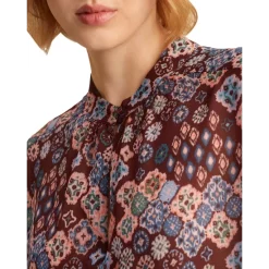 Best reviews of ❤️ Gerard Darel Camille Ikat Print Blouse Redwine 🥰 -Gerard Darel Elegant Shop unnamed file 537