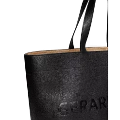Coupon 🧨 Gerard Darel Lolita Leather Shopping Tote Black/gold 🎉 -Gerard Darel Elegant Shop unnamed file 553