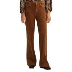 Best Pirce π Gerard Darel Enora Flared Corduroy Pants Camel π