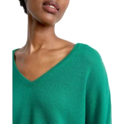 Hot Sale 🎉 Gerard Darel Leon Cashmere V Neck Sweater Green 🤩 -Gerard Darel Elegant Shop unnamed file 573
