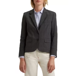 Outlet 😍 Gerard Darel Nelle Plaid Blazer Gray 🤩