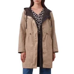 Deals β Gerard Darel Suzy Hooded Jacket Brown π§¨