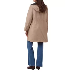 Deals ⌛ Gerard Darel Suzy Hooded Jacket Brown 🧨 -Gerard Darel Elegant Shop unnamed file 622