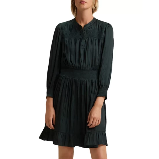 Coupon β€οΈ Gerard Darel Johan Smocked Trim π Dress Green π 3 Coupon β€οΈ Gerard Darel Johan Smocked Trim π Dress Green π