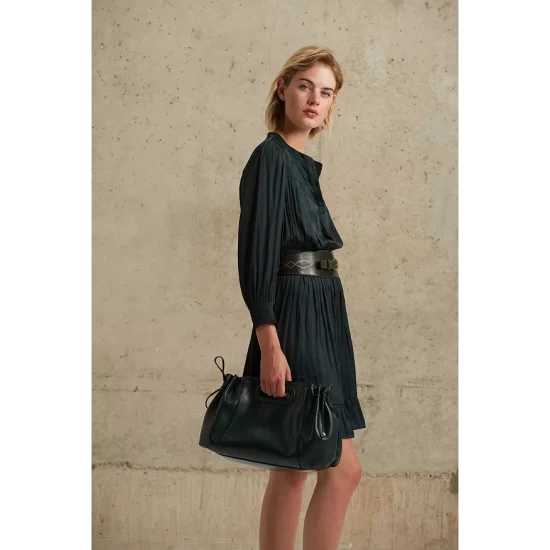 Coupon β€οΈ Gerard Darel Johan Smocked Trim π Dress Green π 4 Coupon β€οΈ Gerard Darel Johan Smocked Trim π Dress Green π - Image 2