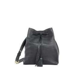 Top 10 β¨ Gerard Darel Jane Leather Bucket Bag Black π