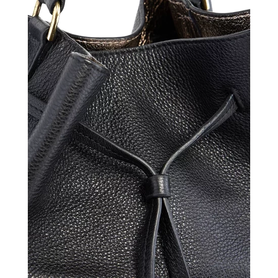 Top 10 ✨ Gerard Darel Jane Leather Bucket Bag Black 🎁 6 Top 10 ✨ Gerard Darel Jane Leather Bucket Bag Black 🎁 - Image 4