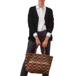 Outlet 💯 Gerard Darel Leo Cashmere Cardigan Sweater Camel 👏 -Gerard Darel Elegant Shop unnamed file 746