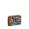 Brand new 🧨 Gerard Darel Mini Monogram Zip Wallet Navy 🧨 -Gerard Darel Elegant Shop unnamed file 749